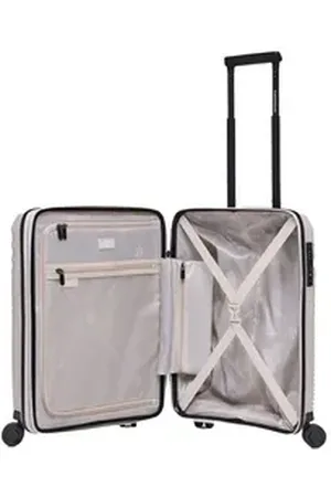 FARMHOOD Hartschalen-Trolley Cabin Trolley, 4 Rollen beige