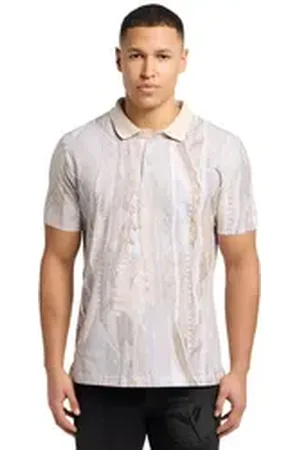 Carlo Colucci Poloshirt Egg beige|braun L