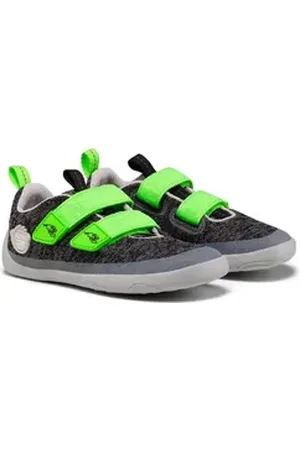 Affenzahn Barfußschuh Knit Happy Sneaker bunt|grau 22 EU