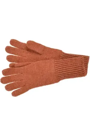Seeberger Strickhandschuhe Feinstrick Fingerhandschuhe 18957-0 orange