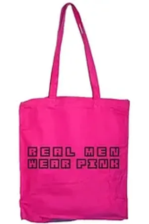 HYBRIS Tragetasche Real Men Wear Pink Tote Bag rosa