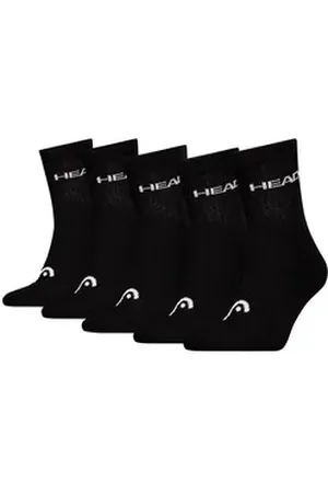 Head Kurzsocken Unisex Socken 5er Pack Baumwolle (Packung, 5er Pack) schwarz 35-38