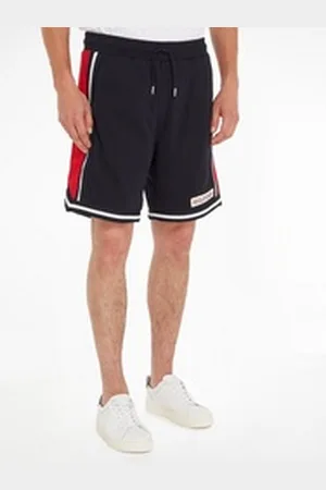 Tommy Hilfiger Sweatshorts SPORT MONOTYPE SWEATSHORT blau XXL
