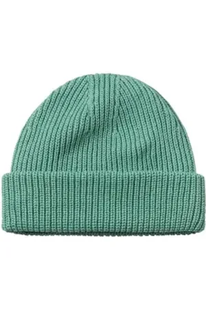 hessnatur Strickmütze aus reiner Bio-Baumwolle (1-St) grün