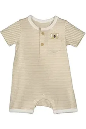Blue Seven Spieler Baby Jungen Spieler Babyanzug Einteiler Koala stripes camel (1-tlg) 68