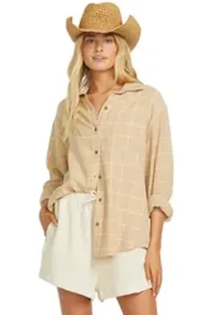 Billabong Langarmshirt Layer Up beige M