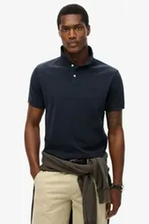 Superdry Poloshirt VINT DESTROY POLO blau S