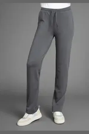FLASHLIGHTS Sweathose Mit Geradem Bein grau 52/54