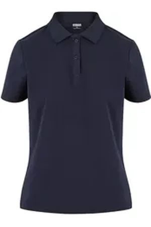 Urban classics Poloshirt Ladies Sorona Polo Tee (1-tlg) blau XL