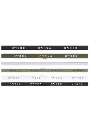 PUMA Haarband x HYROX Haarbänder (6er-Pack) Erwachsene schwarz