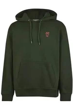 Cleptomanicx Kapuzensweatshirt Sketch Gull mit toller Stickerei auf der Brust lila L