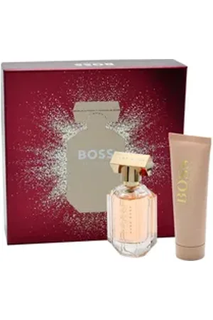 HUGO BOSS Duft-Set HUGO THE SCENT FOR HER EDP 50ML + BL 75ML
