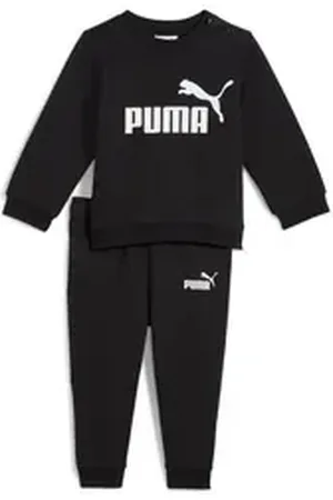 PUMA Trainingsanzug MINICATS ESS CREW SET FL INF (2-tlg) schwarz 68