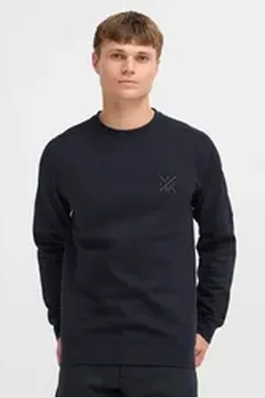INDICODE Rundhalspullover IDAlbix modisches Sweatshirt blau XXL
