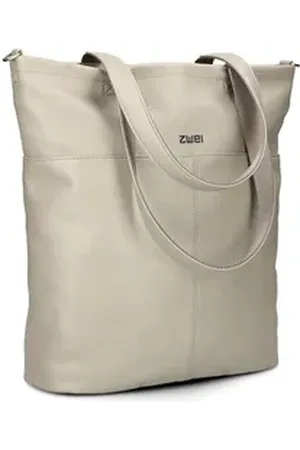 Zwei Shopper Mademoiselle M145 - Shopper (cement) grau