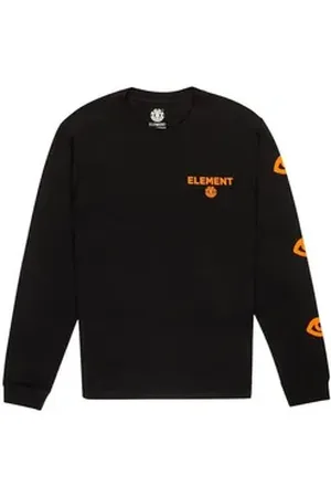 Element Langarmshirt Herren Langarmshirt Disco schwarz XL