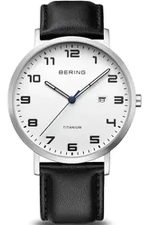 Bering Quarzuhr 18640-404 Herrenuhr Titanium 40mm 5ATM 18640-404 Herrenuhr Titanium 40mm 5ATM