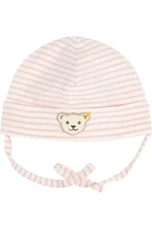 Steiff Strickmütze Mütze GOTS Baby Wellness ohne Bommel weiß 39