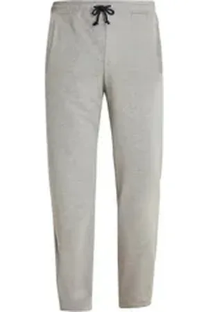 HAJO Jogginghose Herren Jogginghose Baumwolle grau S