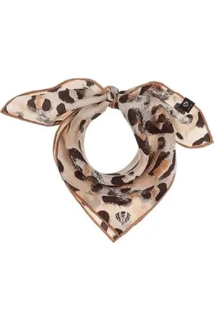 Fraas Nickituch Seide Bandana, (1-St) gelb 51 cm x 51 cm