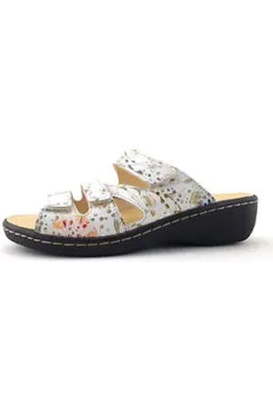 Belvida Pantolette Hausschuh goldfarben 40 EU