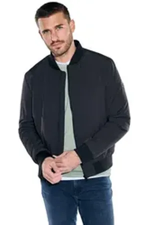 EMILIO ADANI Steppjacke Blouson-Jacke slim fit schwarz 48; S