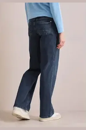 CECIL Loose-fit-Jeans im Loose Fit blau 31