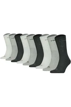 Head Kurzsocken Unisex Socken 9er Pack Baumwolle (Packung, 9er Pack) grau|weiß 35-38