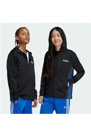 adidas Originals Hoodie ADIBREAK KIDS KAPUZENJACKE schwarz 164
