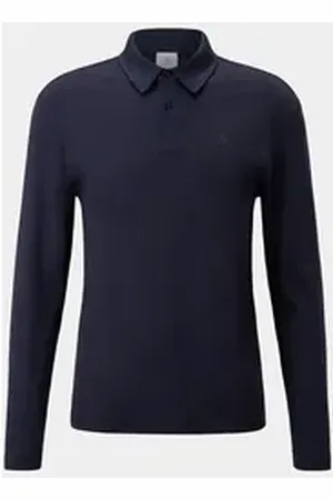 Bogner Poloshirt Polo-Longsleeve Mika - Regular Fit blau XXL