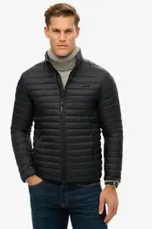 Superdry Steppjacke NON HOODED FUJI LITE JACKET schwarz XL