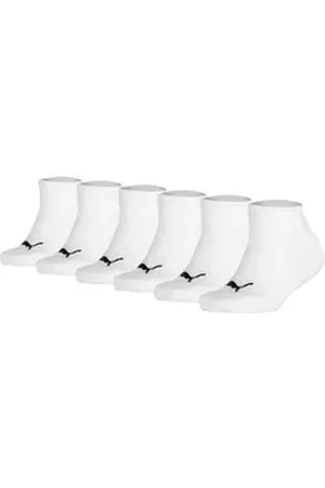 PUMA Freizeitsocken Unisex Socken 6er Pack Baumwollmischung (Packung, 6er Pack) weiß 23-26