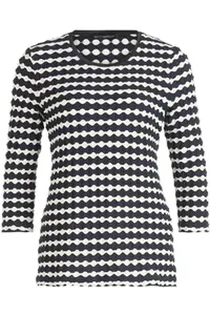 Betty Barclay Kurzarmhemd Basic Shirt - Skinny blau 40