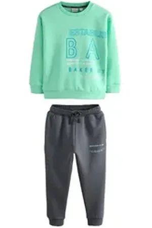 Ted Baker Sweatanzug Sweatshirt und Jogginghose (2-tlg) grün 92-98 (2-3 J.)