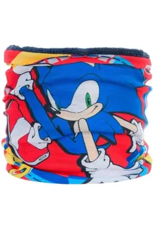 Sonic The Hedgehog SEGA Loop Kinder Jungen Winter-Schal Schlauch-Schal rot