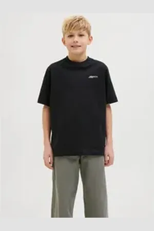 JACK & JONES T-Shirt JORISLINGTON TYPE TEE SS CREW N. SN JNR schwarz 164
