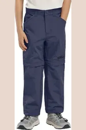 Jack Wolfskin Softshellhose SAFARI ZIP OFF PANTS K schnelltrocknend 164