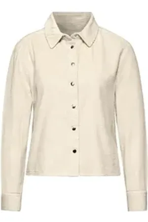 Street one Outdoorbluse – Moderne Bluse aus weicher Baumwolle beige 40