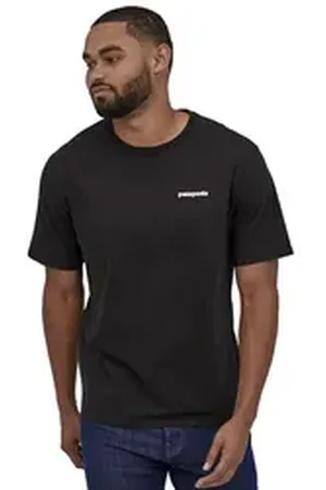 Patagonia Funktionsshirt Mens P-6 Logo Cotton T-Shirt - Baumwolle Herren S