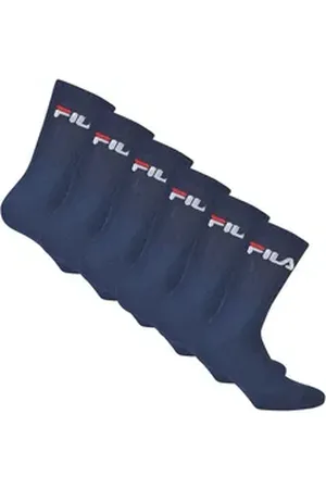 Fila Sportsocken Unisex Socken 3er Pack Baumwolle (Packung, 3er Pack) blau 39-42