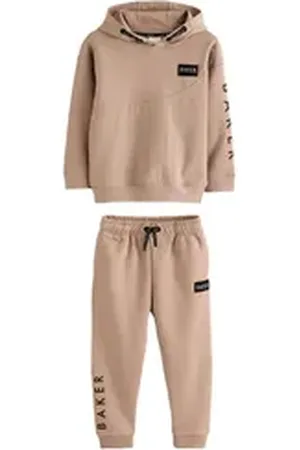 Ted Baker Jogginganzug Hoodie und Jogginghose, Set (2-tlg) beige 104-110 (4-5 J.)