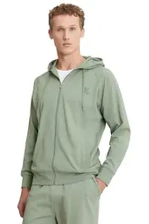 Marc O’ Polo Sweatjacke mit großzügiger Kapuze inklusive Tunnelzug blau L