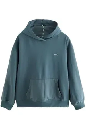 Self-Portrait Kapuzensweatshirt . Kapuzensweatshirt (1-tlg) blau L