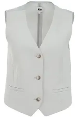 WE Fashion Sweatweste grau 44