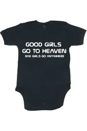 HYBRIS Langarmbody Good Girls Go To Heaven Body schwarz 6-12 Monate