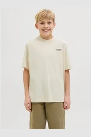 JACK & JONES T-Shirt JORISLINGTON TYPE TEE SS CREW N. SN JNR weiß 140