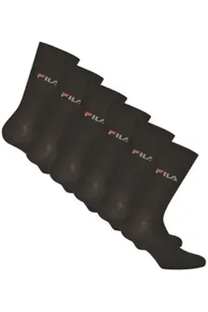 Fila Sportsocken Unisex Socken 6er Pack Baumwolle (Packung, 6er Pack) schwarz 43-46