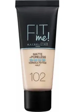 Maybelline NEW YORK Foundation Fit Me! Matte + Poreless Make-Up, mit langanhaltender Formel beige