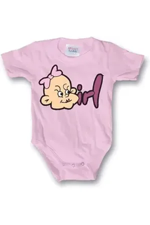 HYBRIS Langarmbody Girl Body rosa 12-18 Monate