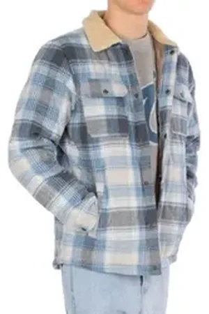 Iriedaily Pilotenjacke - Flannel Sherpa Jacket blau M